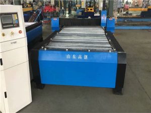 China Huayuan 100A เครื่องตัดพลาสม่าซีเอ็นซี 10 มม. แผ่นโลหะ